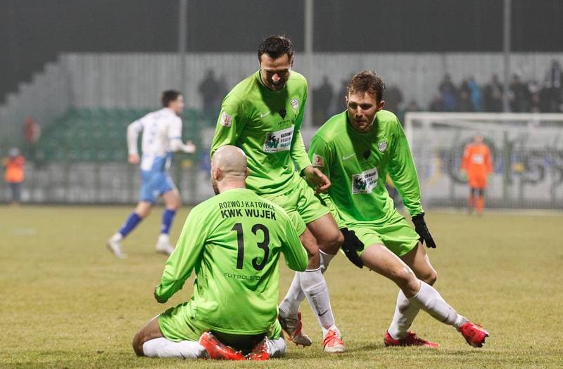 Football. I liga. Rozwoj Katowice - Stomil Olsztyn. 11.03.2016