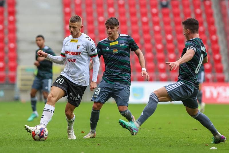 Football. Fortuna I Liga. GKS Tychy - Lechia Gdansk. 05.11.2023