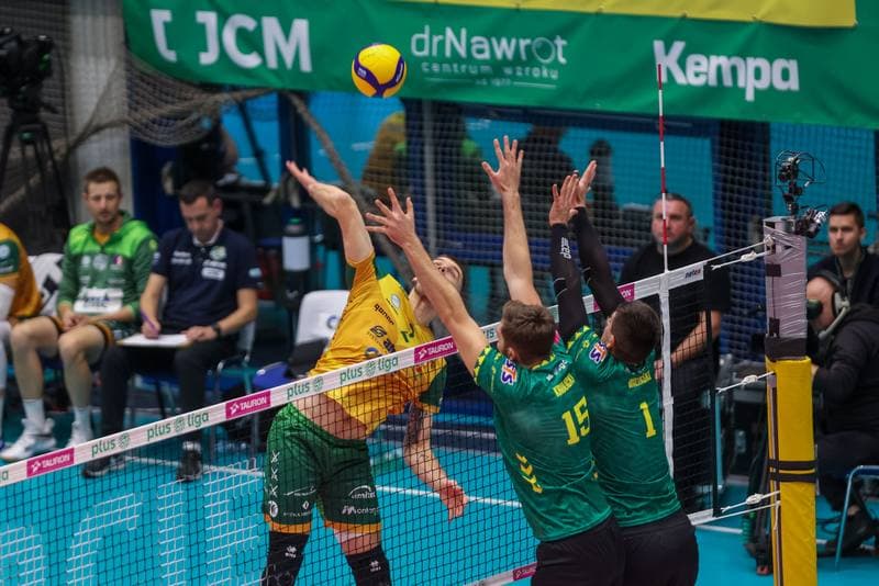 Volleyball. PlusLiga. Aluron CMC Warta Zawiercie - GKS Katowice. 05.11.2023