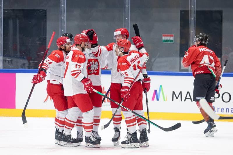 Ice Hockey. Friendly Match. Poland - Hungary. 12.04.2024