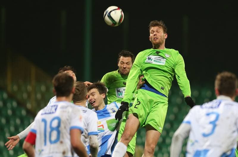 Football. I liga. Rozwoj Katowice - Stomil Olsztyn. 11.03.2016