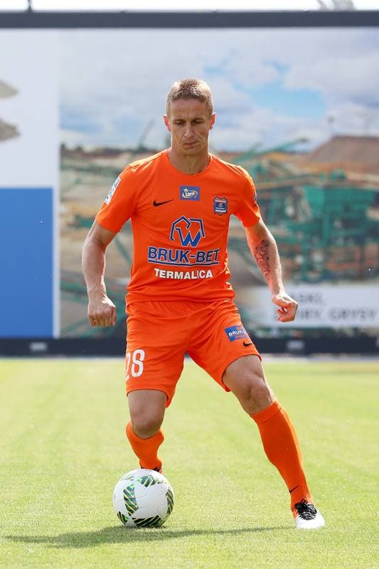 Football. Bruk-Bet Termalica Nieciecza. Photo Session. 27.07.2016