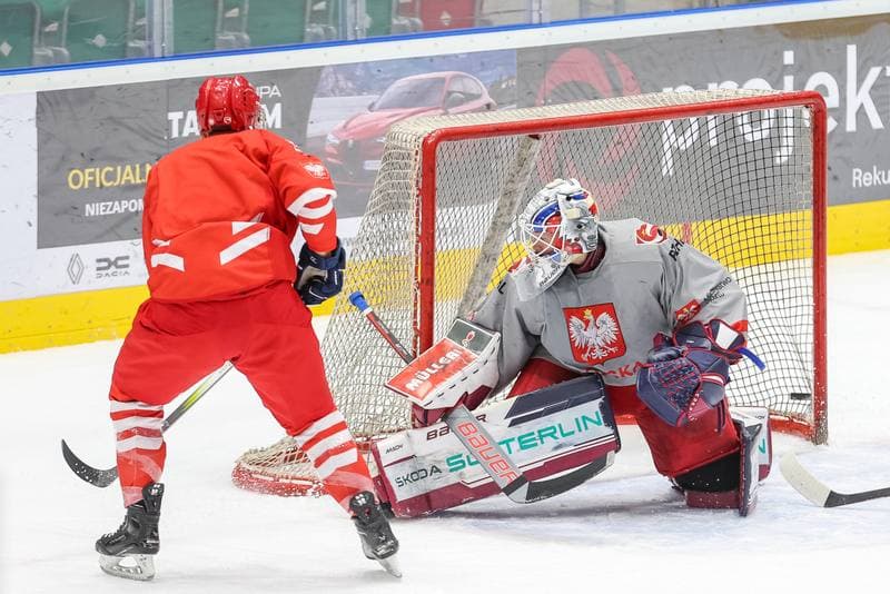 Ice Hockey. Poland national team. Training. 07.11.2023