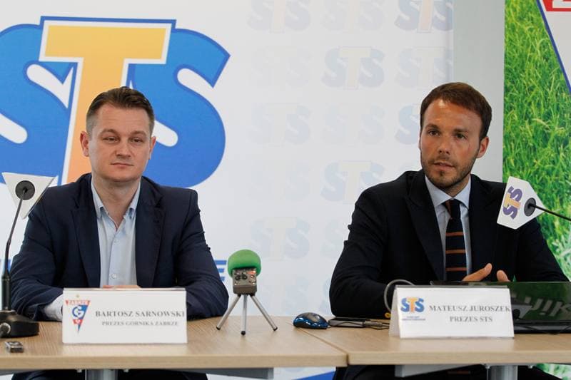 Football. Gornik Zabrze. Press Conference. 28.07.2016