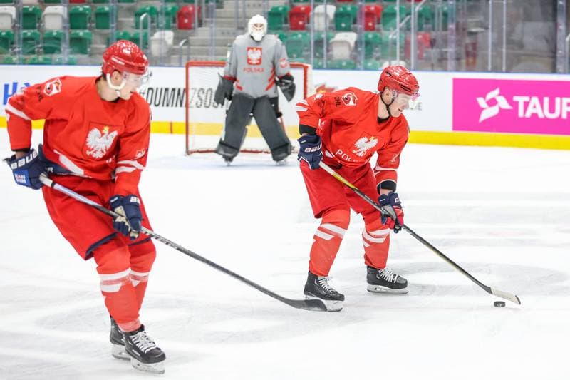 Ice Hockey. Poland national team. Training. 08.11.2023