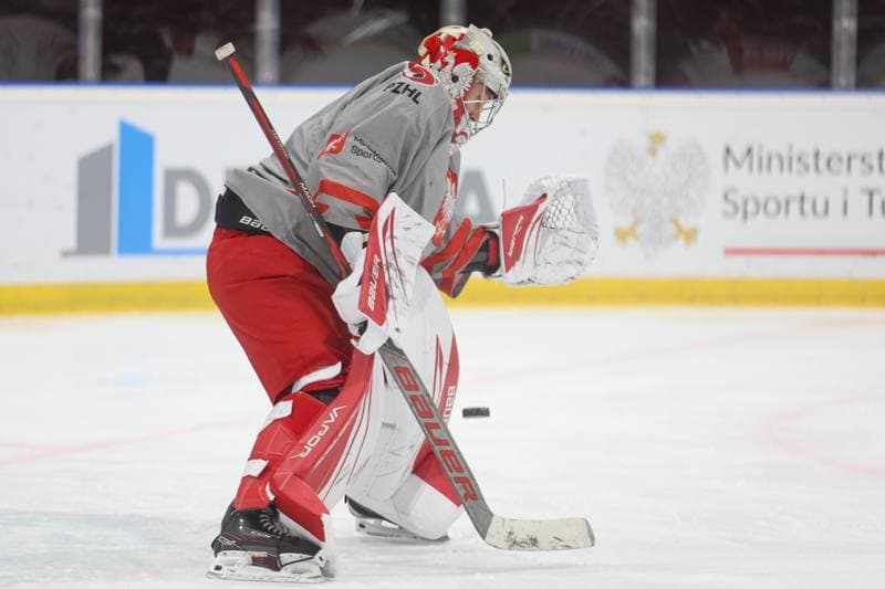 Ice Hockey. Poland national team. Training. 22.04.2024