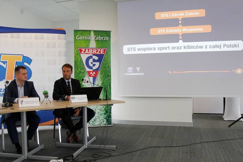 Football. Gornik Zabrze. Press Conference. 28.07.2016