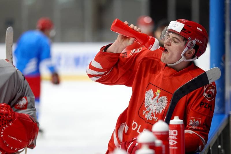 Ice Hockey. Poland national team. Training. 22.04.2024