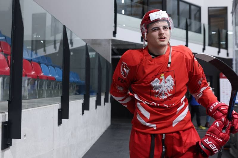 Ice Hockey. Poland national team. Training. 17.04.2024