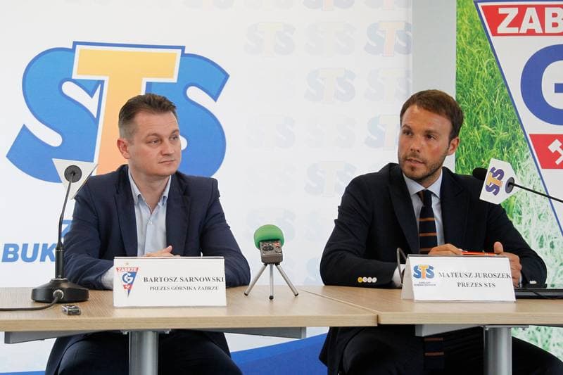 Football. Gornik Zabrze. Press Conference. 28.07.2016