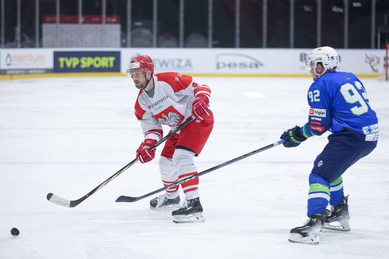 Ice Hockey. Friendly Match. Poland - Slovenia. 18.04.2024