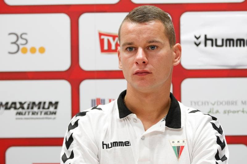 Football. GKS Tychy. Press Conference. 29.07.2016