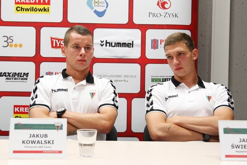 Football. GKS Tychy. Press Conference. 29.07.2016