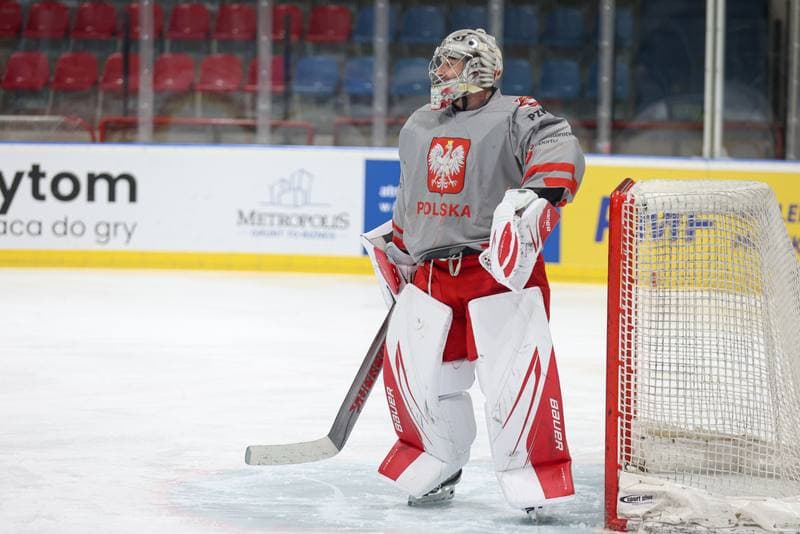 Ice Hockey. Poland national team. Training. 22.04.2024