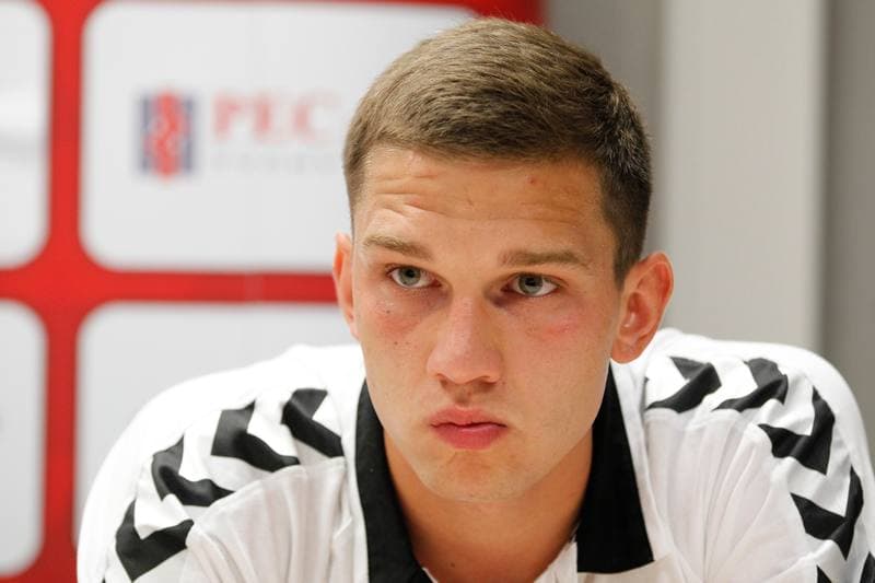 Football. GKS Tychy. Press Conference. 29.07.2016