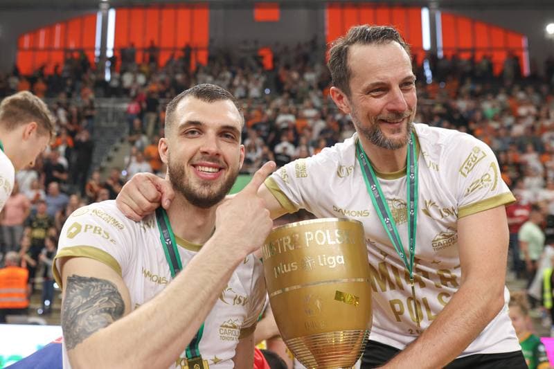 Volleyball. PlusLiga. Jastrzebski Wegiel - Aluron CMC Warta Zawiercie. 28.04.2024