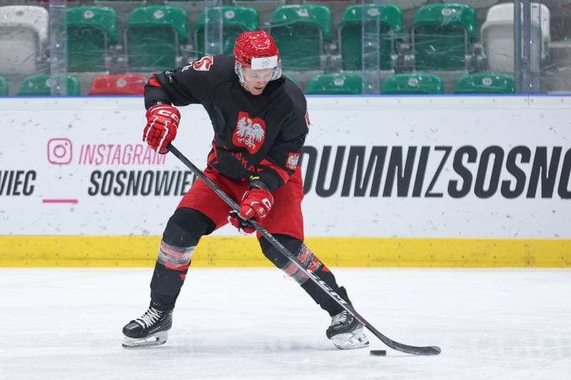 Ice Hockey. Poland national team. Training. 06.05.2024