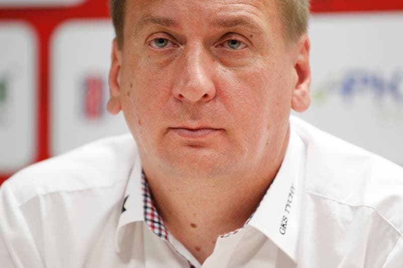 Football. GKS Tychy. Press Conference. 29.07.2016