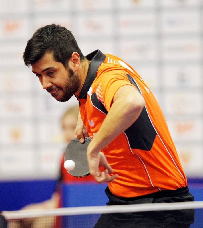 Table Tennis. Superliga. Polonia Bytom - PKS Kolping Frac Jaroslaw. 10.03.2016