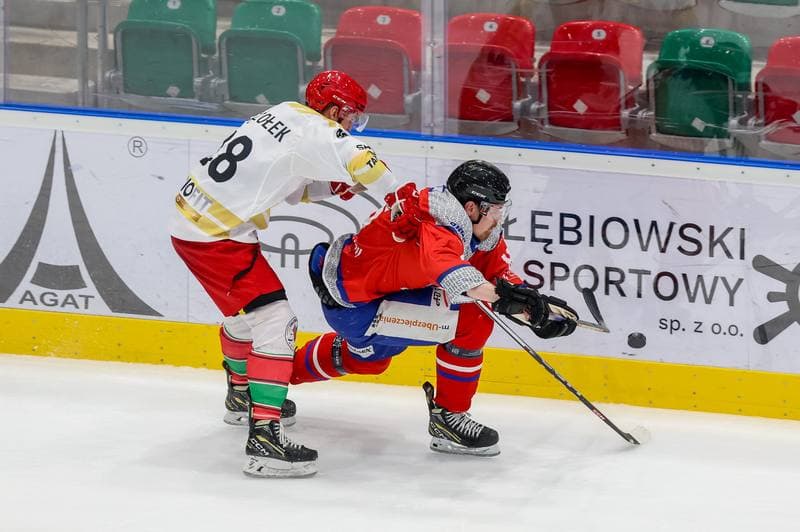 Ice Hockey. Tauron Hokej Liga. Zaglebie Sosnowiec - Marma Ciarko STS Sanok. 26.11.2023