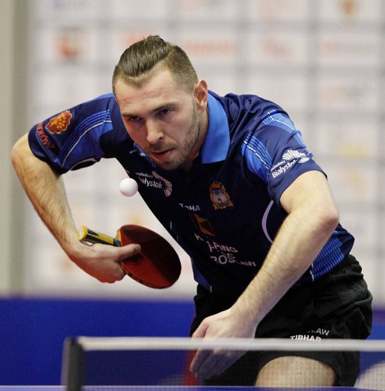 Table Tennis. Superliga. Polonia Bytom - PKS Kolping Frac Jaroslaw. 10.03.2016