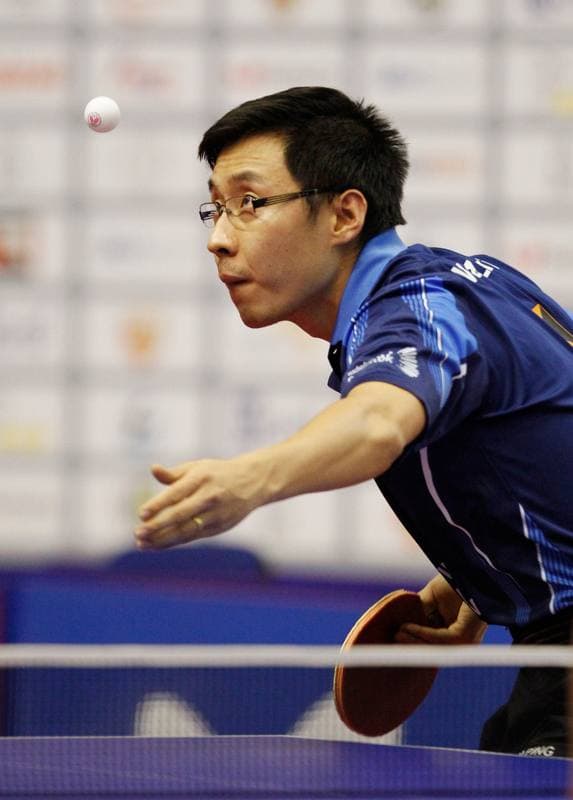 Table Tennis. Superliga. Polonia Bytom - PKS Kolping Frac Jaroslaw. 10.03.2016
