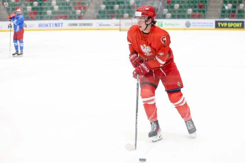 Ice Hockey. Poland national team. Training. 30.04.2024