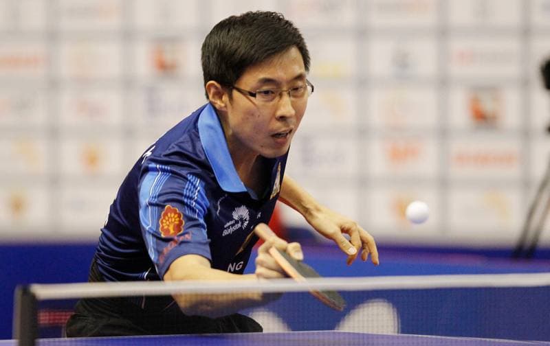 Table Tennis. Superliga. Polonia Bytom - PKS Kolping Frac Jaroslaw. 10.03.2016