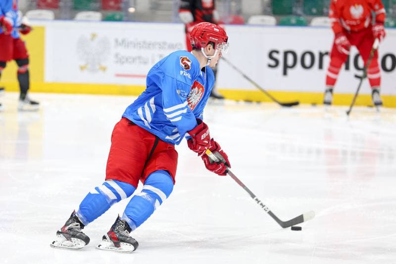 Ice Hockey. Poland national team. Training. 30.04.2024