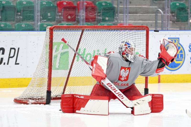 Ice Hockey. Poland national team. Training. 30.04.2024