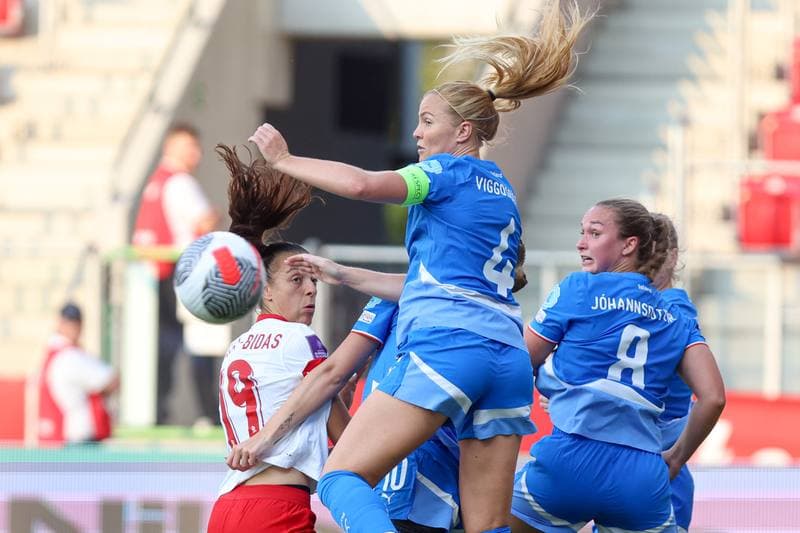 Football. UEFA Women's European Qualifiers. Poland - Iceland. 16.07.2024