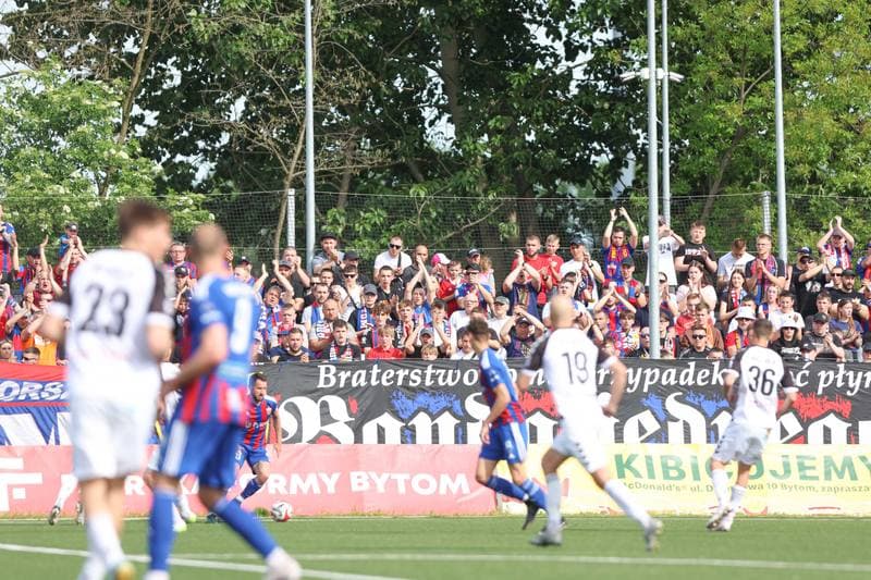 Football. II Liga. Polonia Bytom - Sandecja Nowy Sacz. 03.05.2024