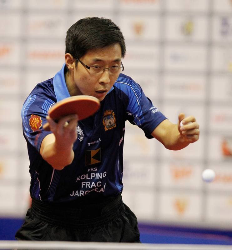 Table Tennis. Superliga. Polonia Bytom - PKS Kolping Frac Jaroslaw. 10.03.2016