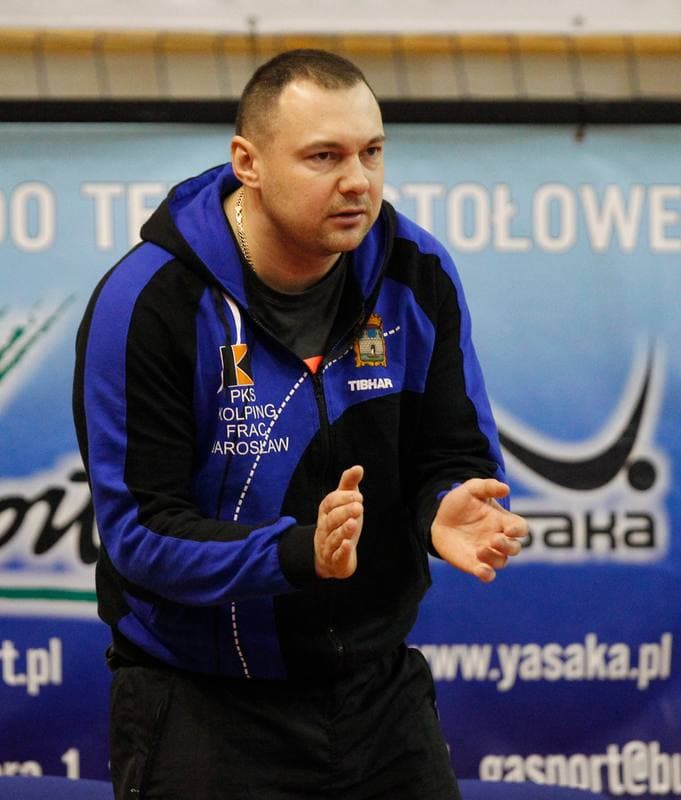 Table Tennis. Superliga. Polonia Bytom - PKS Kolping Frac Jaroslaw. 10.03.2016