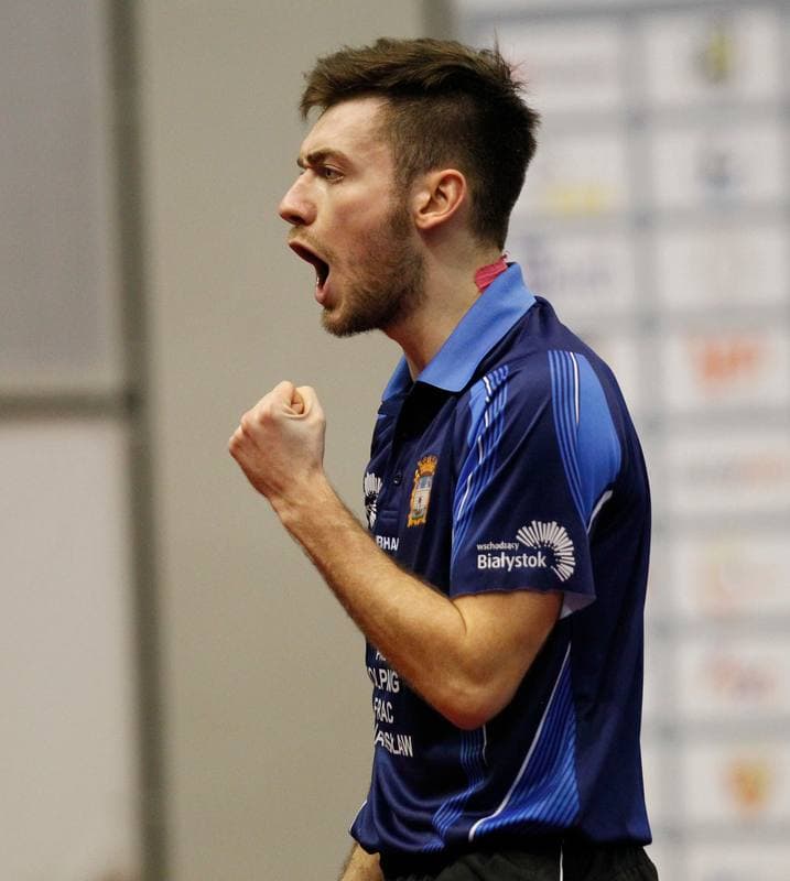 Table Tennis. Superliga. Polonia Bytom - PKS Kolping Frac Jaroslaw. 10.03.2016