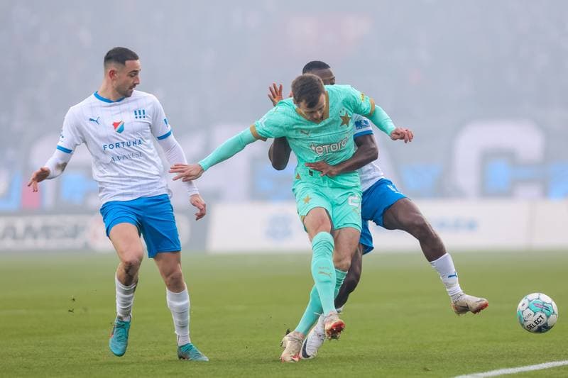 Football. Fortuna:Liga. Banik Ostrava - Slavia Prague. 17.12.2023