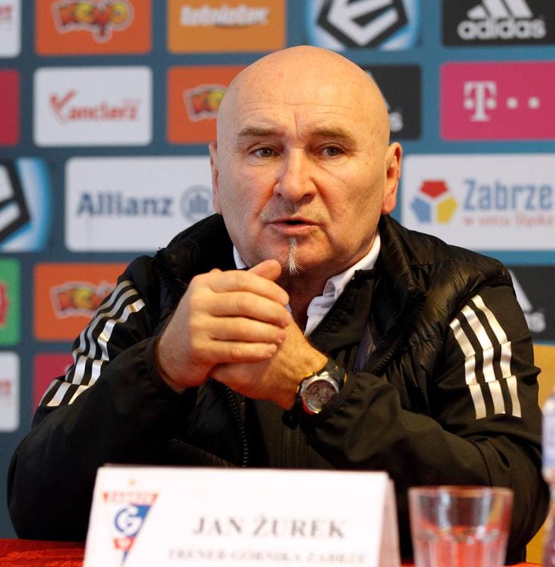 Football. Gornik Zabrze. Press Conference. 10.03.2016