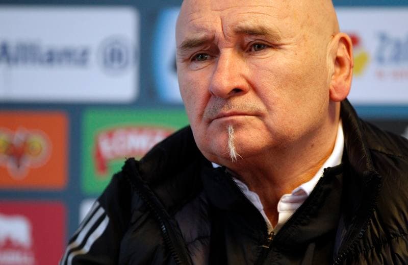 Football. Gornik Zabrze. Press Conference. 10.03.2016