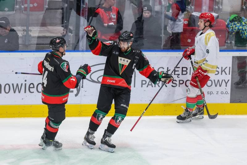 Ice Hockey. Tauron Hokej Liga. Zaglebie Sosnowiec - GKS Tychy. 20.12.2023