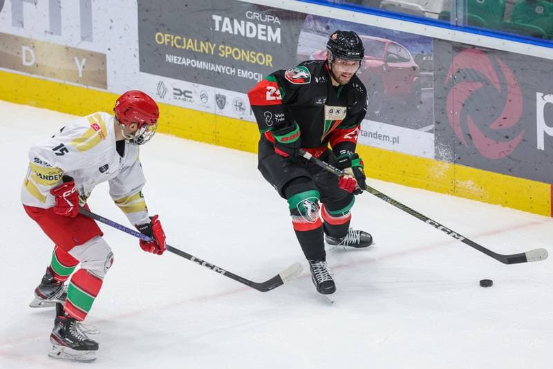 Ice Hockey. Tauron Hokej Liga. Zaglebie Sosnowiec - GKS Tychy. 20.12.2023