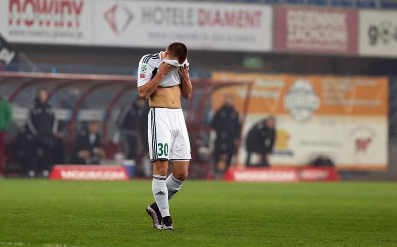 Football. PKO BP Ekstraklasa. Piast Gliwice - Slask Wroclaw. 08.03.2016