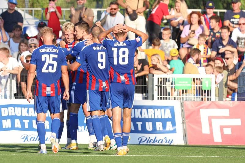 Football. Betclic II Liga. Polonia Bytom - Rekord Bielsko-Biala. 11.08.2024