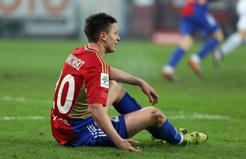 Football. PKO BP Ekstraklasa. Piast Gliwice - Slask Wroclaw. 08.03.2016