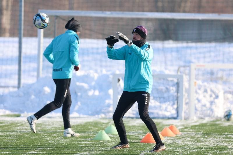 Football. Gornik Zabrze. Training. 10.01.2024