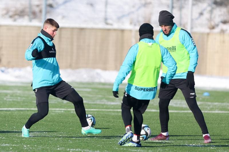 Football. Gornik Zabrze. Training. 10.01.2024