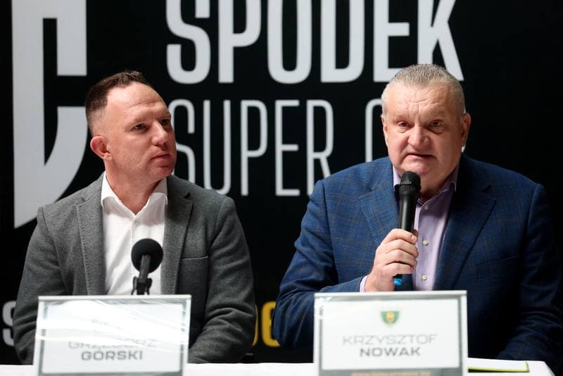 Football. Spodek Super Cup. Press Conference. 10.01.2024