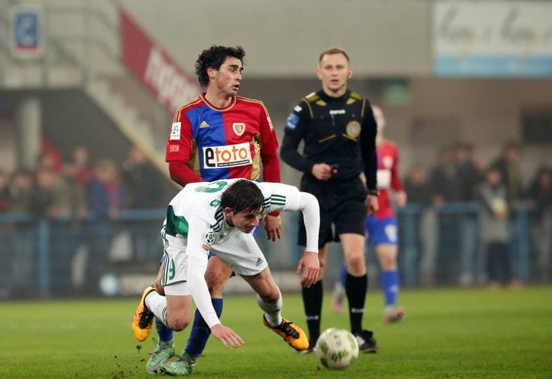 Football. PKO BP Ekstraklasa. Piast Gliwice - Slask Wroclaw. 08.03.2016