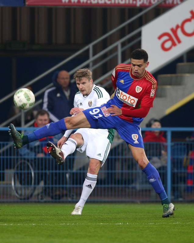 Football. PKO BP Ekstraklasa. Piast Gliwice - Slask Wroclaw. 08.03.2016