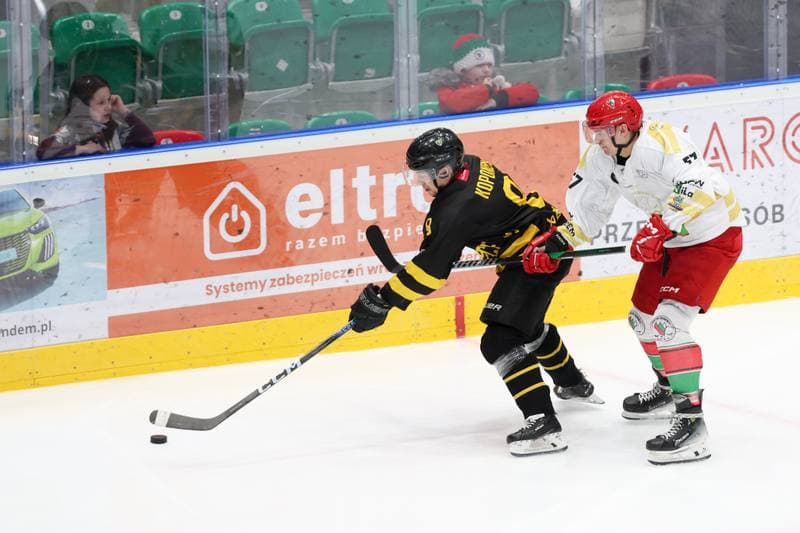 Ice Hockey. Tauron Hokej Liga. Zaglebie Sosnowiec - GKS Katowice. 21.01.2024