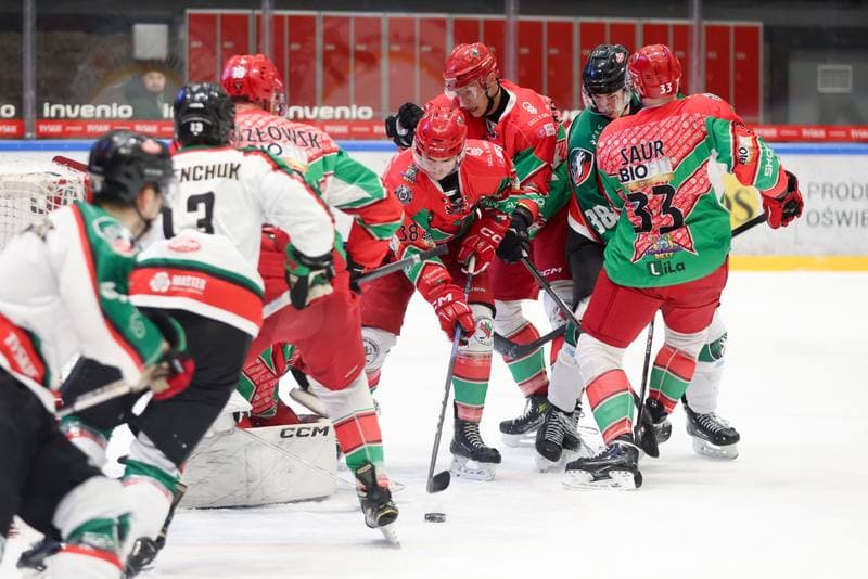 Ice Hockey. Tauron Hokej Liga. GKS Tychy - Zaglebie Sosnowiec. 23.01.2024